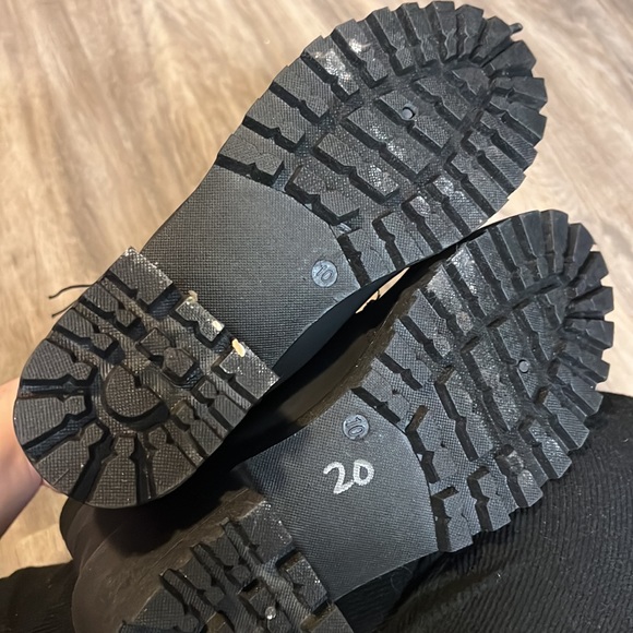 Dirty Laundry Iggy Lace Up Combat Women's Boots. Size 10 Black 3" Heel - Picture 7 of 7